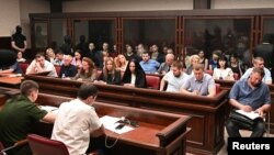Заседание суда по "делу Азова" в Ростове-на-Дону, июнь 2023 года