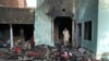 نصویر آرشیوی از ویرانی ناشی از حمله به اقلیت مسیحی در پاکستان