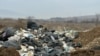 Pamje prej deponisë së mbeturinave në Vizbeg.