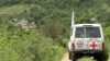 Armenia - A Red Cross vehicle is seen in Syunik province, June 1, 2023.