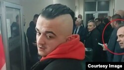 Александар Студеникин на партиски настан на владејачката Социјалистичка партија на Србија, Зајечар, Србија, 30 ноември 2023 година