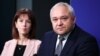 Председателката на ЦИК Камелия Нейкова и министърът на вътрешните работи Иван Демерджиев