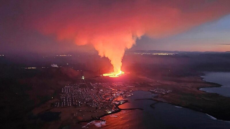 Нова вулканска ерупција на Исланд