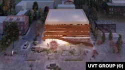 Концепція відбудови школи мистецтв у Бородянці UVT GROUP