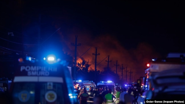Galerie foto | Explozii la Crevedia: 33 de răniți, morți, 3.000 de persoane evacuate 