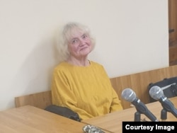 Ирина Седельникова на приговоре, фото телеграм-канала Нижегородского политического Красного креста