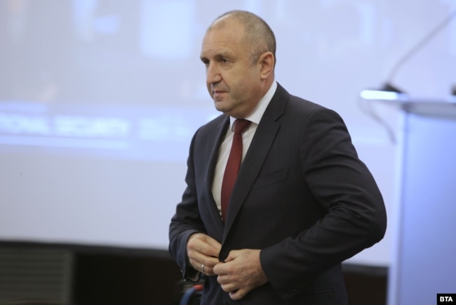 Bulgarian President Rumen Radev