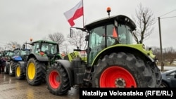 Протест польських фермерів. Пултуск, Польща, 24 січня 2024 року
