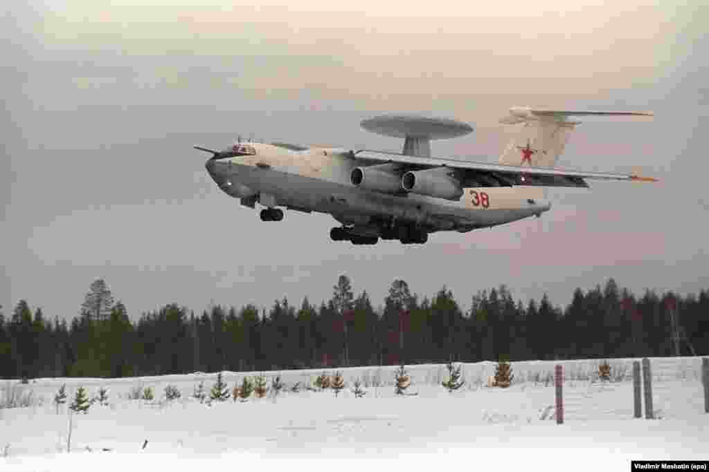 A Russian A-50 takes off from an airport in the Komi Republic in March 1995.&nbsp; Konstantin Krivolap, an aviation expert and former test engineer at Ukraine&rsquo;s Antonov aircraft company, said the loss of one of Russia&#39;s most advanced and important surveillance aircraft would have a significant impact on Russia&rsquo;s air defenses. Estimating that Moscow has up to nine A-50s in operation, he said &ldquo;the loss of such an aircraft would be critical, because the remaining eight must control all the airspace along the Russian border, starting from the Arctic to the Baltic Sea, the area around Central Asia and especially Ukraine.&rdquo; He added that, &ldquo;in theory, at least two or three such aircraft are needed around Ukraine to control this airspace. &nbsp;