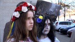 Sećanje na žrtve ruske agresije na ulicama Beograda