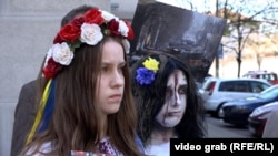 Sećanje na žrtve ruske agresije na ulicama Beograda