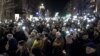 WATCH: Serbian Protesters Again Challenge Election Results At Constitutional Court