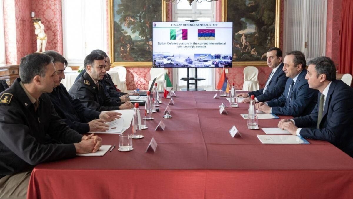 Armenia and Italy Sign Annual Military Cooperation Program in Rome