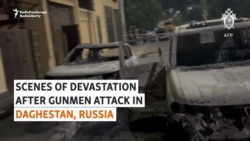 Shock And Devastation After Attacks In Russia's Daghestan Region
