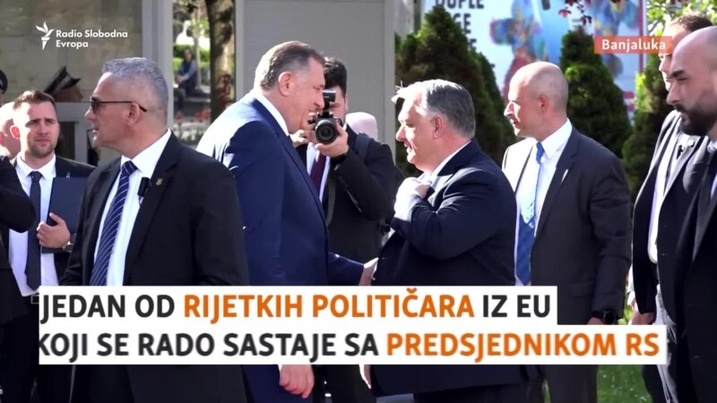 Dodik odlikovao 'velikog i pravog prijatelja' Orbana