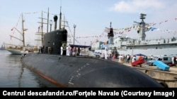 Submarinul Delfin a fost în dotarea Forțelor Navale până în 1996