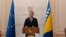 Bosnia and Herzegovina, Denis Becirovic, member of the Presidency of Bosnia and Herzegovina in Sarajevo, March 22, 2024.   