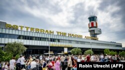 Aerodrom u Rotterdamu uslijed velikog tehnološkog kvara, Holandija, 19. jula