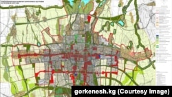 Бишкек шаарынын 2025-жылга чейинки Башкы планы