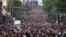 Serbia's third protest against violence in Belgrade