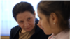 Moldova, Alexandra Popa, personal assistant, with her daughter