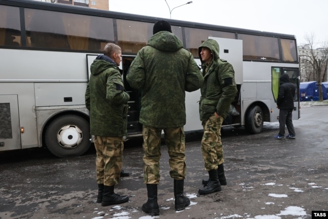 Ushtarë rusë me kontratë
