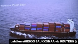 A Finnish Border Guard photo shows the NewNew Polar Bear vessel. 