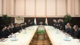  12 февраля 2024 года, встреча президента с вновь назначенными судьями в Таджикистане 