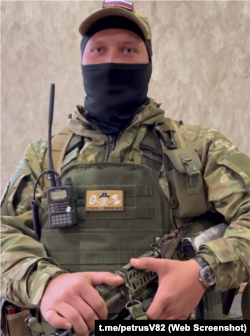 Российский военный, командир разведгруппы с позывным «Гума», ноябрь 2022 года