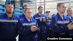 Открытие полиэфирного завода в Шахтах 