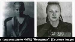 Девочка – воспитанница детдома (слева). Заключённая Карлага Роза Скрипицына, 1940-е годы. В Карлаге часть срока отбывала и Анна Зинина