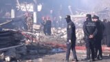 Azerbaijan - An explosion at a furniture-making facility in Baku set off a fire that left widespread destruction and at least three people dead. screen grab