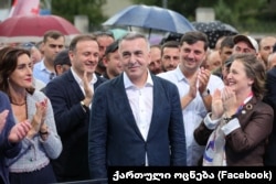 გოჩა ენუქიძე ამბროლაურში "ქართული ოცნების" მოსახლეობასთან შეხვედრაზე