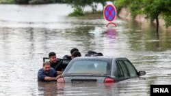 Maşad şäherindäki suw joşmalary