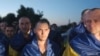 Украинские военнопленные, вернувшиеся домой в результате обмена 25 июня