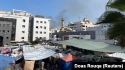 Kompleks bolnice Al-Šifa u Gazi, 9. novembar 2023.