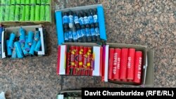 ფოტო არქივიდან: პიროტექნიკა. 