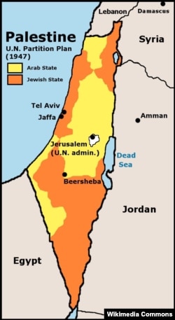 План ООН по розподілу Палестини на арабську і єврейську держави