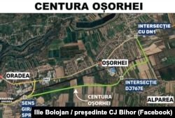 Autoritățile din Bihor au inaugurat recent centura ocolitoare Oșorhei – finanțată cu bani UE – care urmează să preia aproximativ 25.000 de mașini zilnic, de pe unul din cele mai aglomerate drumuri naționale din țară, Oradea-Cluj-Napoca.