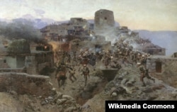 Франц Рубо, Штурм аулу Гімри російськими військами в 1832 році