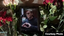 Мемориал в память Алексея Навального в Краснодаре, 16 февраля