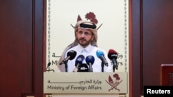 Ministar spoljnih poslova Katara Majed Al-Ansari, Doha, 20. februar 2024.