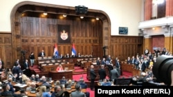 Jedno od zasedanja novog saziva Skupštine Srbije, 8. mart 2024.