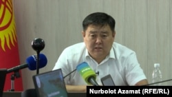 The head of the Water Resources Department at the Agriculture Ministry, Almazbek Sokeev