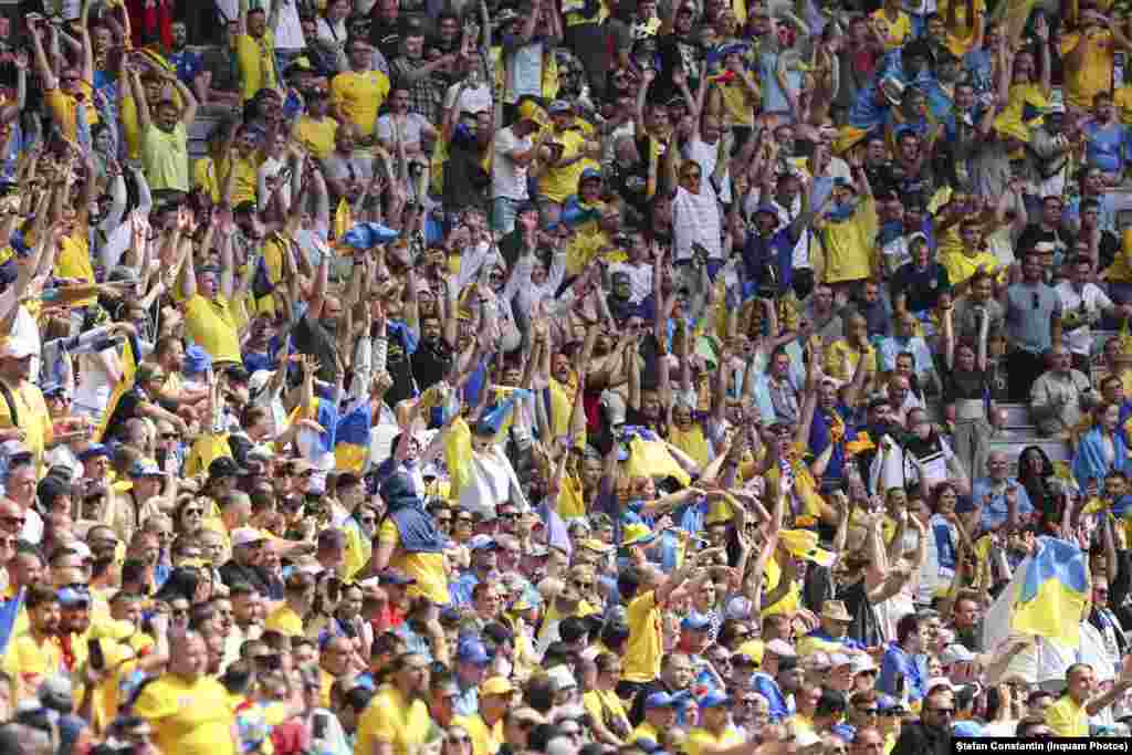 Mii de suporteri români au asistat la victoria echipei România pe&nbsp;Allianz Arena de la Munchen.