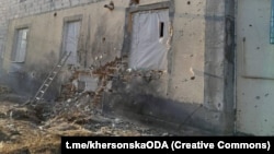 Наслідки попеердніх обстрілів армією РФ Білозерка