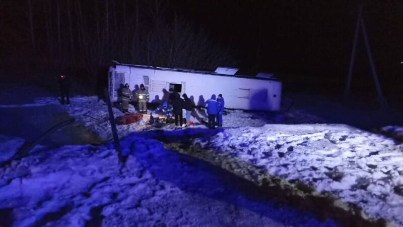 29 человек пострадали и двое погибли в ДТП с автобусом, ехавшим из Нижнего Новгорода