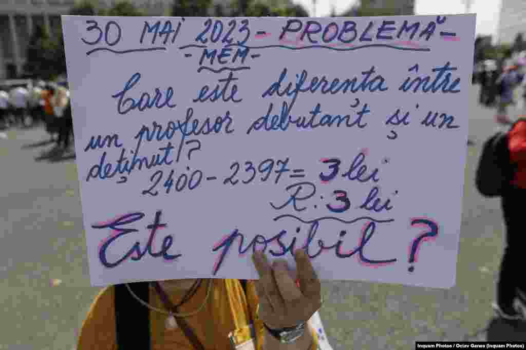 Săptămâna trecută, președintele Klaus Iohannis a declarat că există soluții pentru unele dintre revendicările profesorilor.&nbsp;