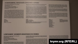 Открытие художественной выставки «Ломикамень. Женское сопротивление в Крыму» – Киев, 26 февраля 2024 года