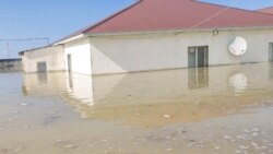 Наводнение в городе Кульсары. Атырауская область, 5 апреля 2024 года
